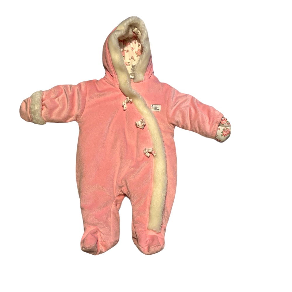Calvin Klein comfy, very soft and warm baby snow suit.
